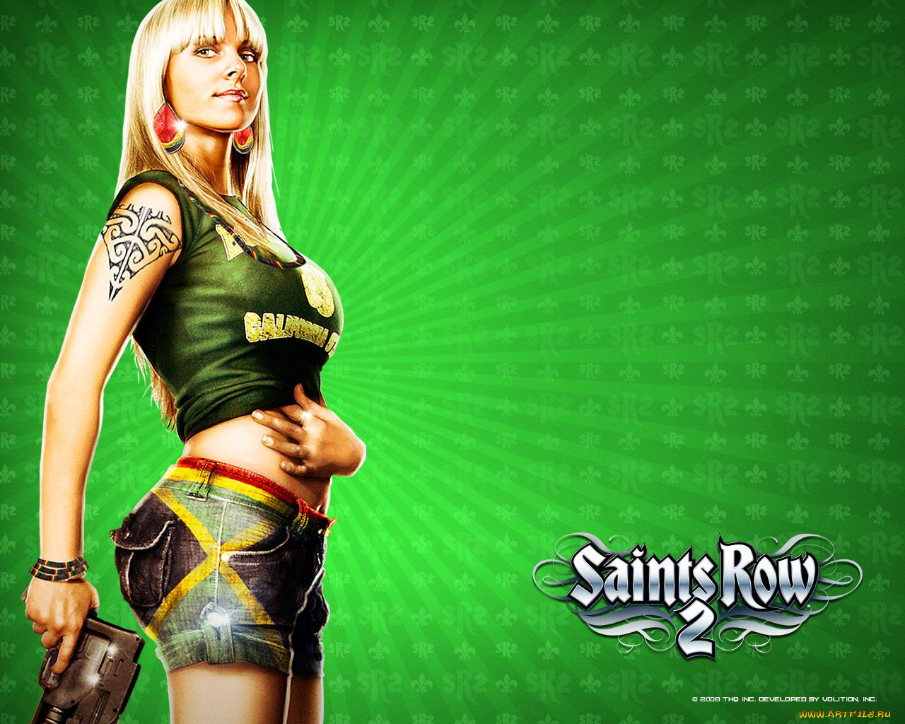 Обои Saints Row 2 Видео Игры Saint`s Row 2, обои для рабочего стола,  фотографии saints, row, видео, игры, saint`s Обои для рабочего стола,  скачать обои картинки заставки на рабочий стол.